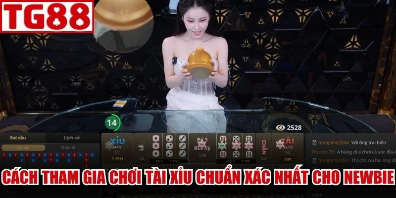 Cách tham gia chơi Tài Xỉu chuẩn xác nhất cho newbie